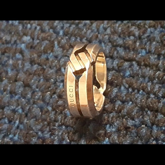 Gucci Silver Ring Authentic - Picture 3 of 7